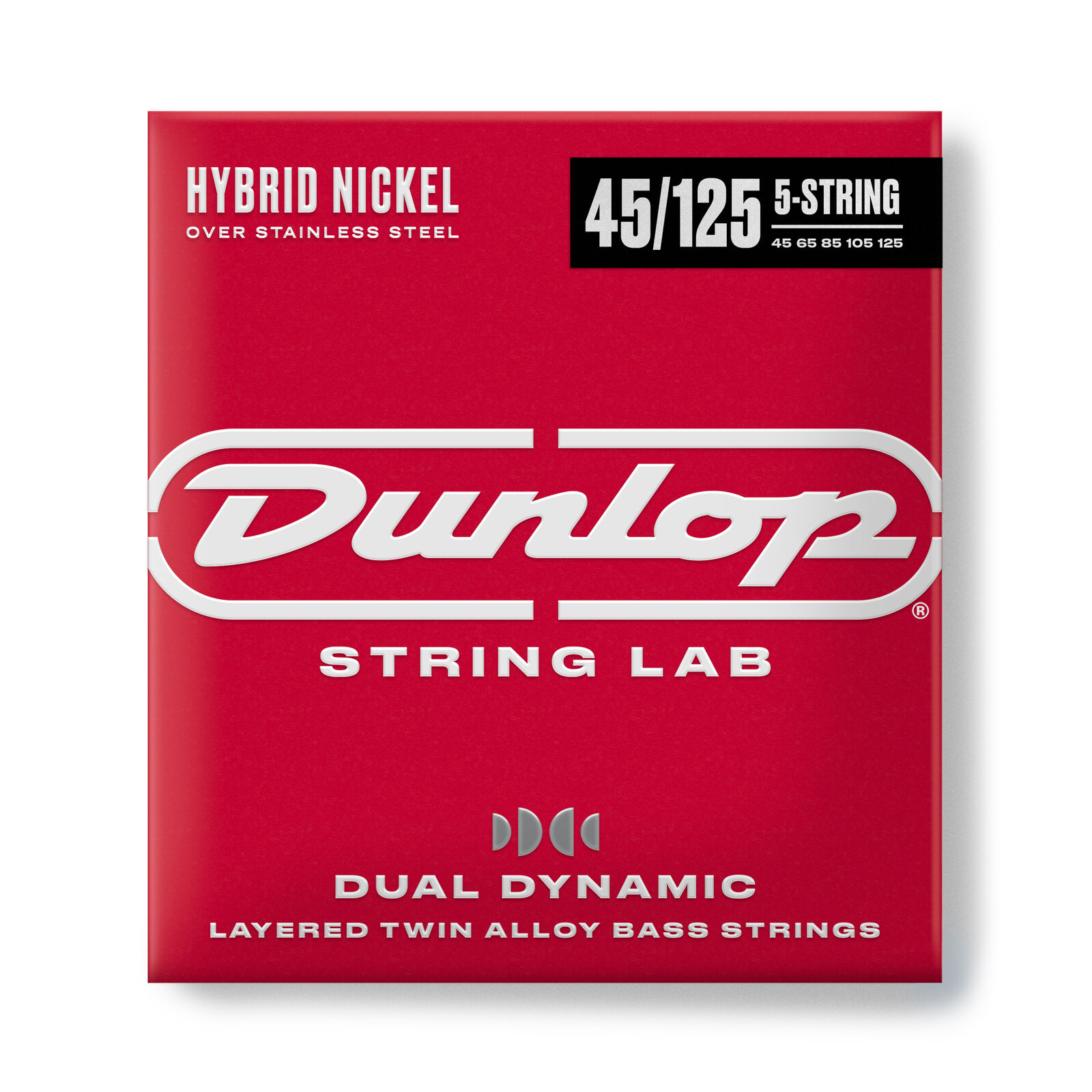 DUNLOP DBHYN45125 - struny do gitary basowej