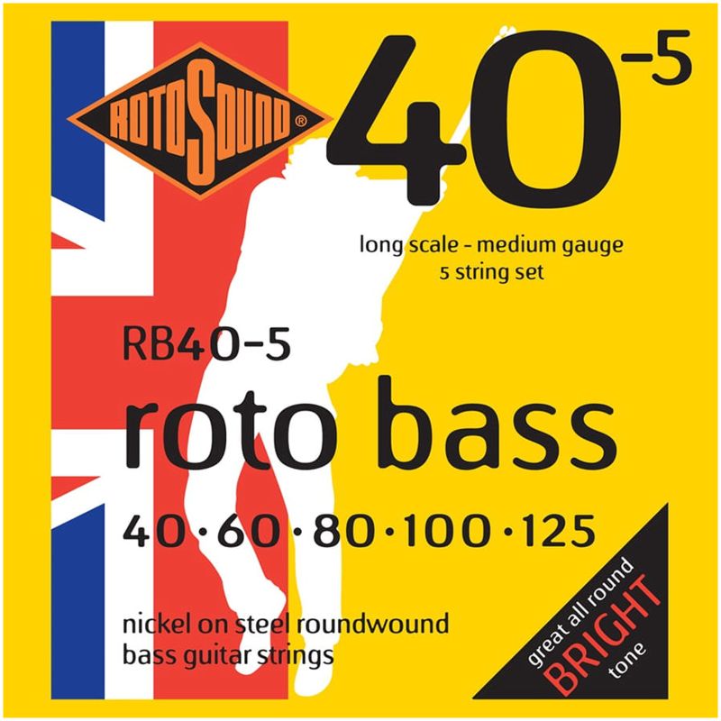 ROTOSOUND RB40-5 - struny do gitary basowej