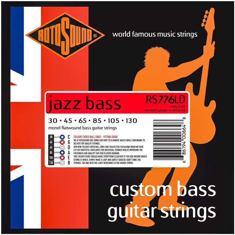 ROTOSOUND RS776LD  - struny do gitary basowej