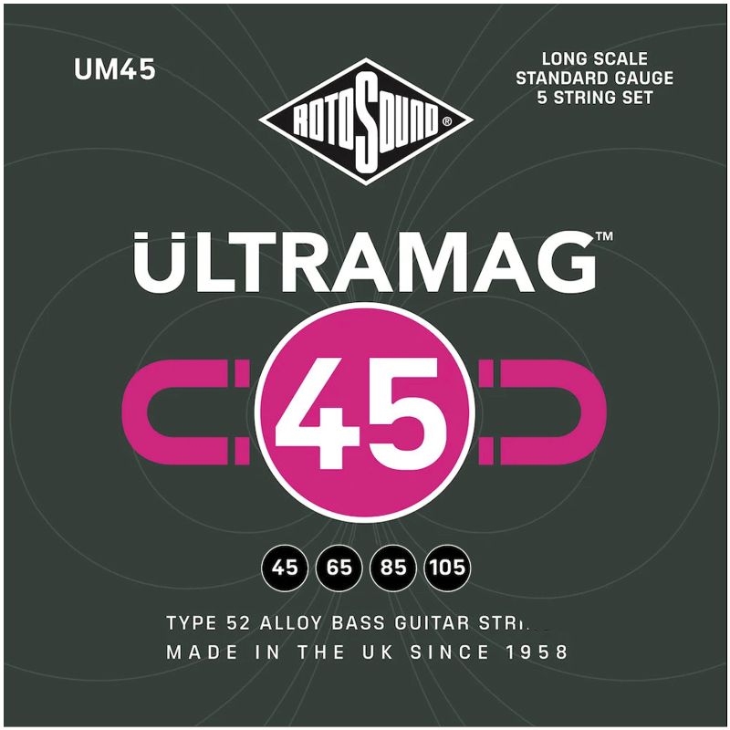 ROTOSOUND UM45 - struny do gitary basowej
