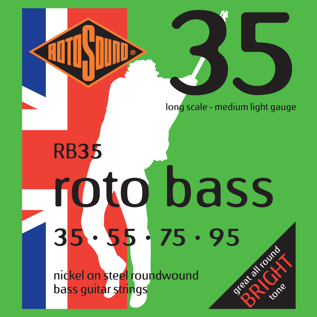 ROTOSOUND RB35 - struny do gitary basowej