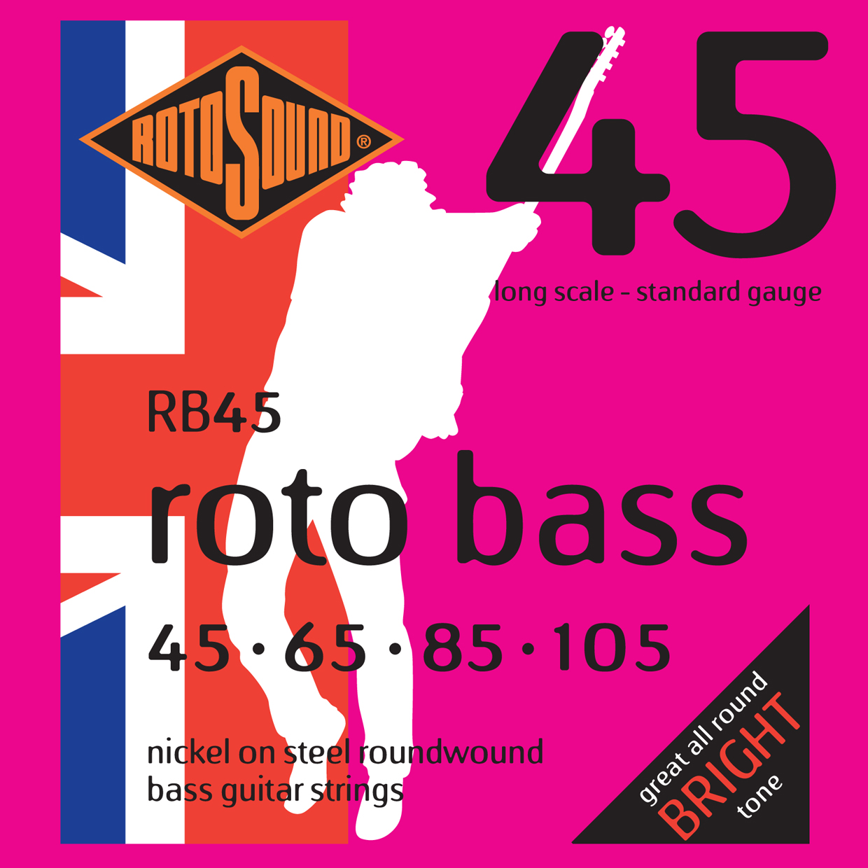 ROTOSOUND RB45 - struny do gitary basowej