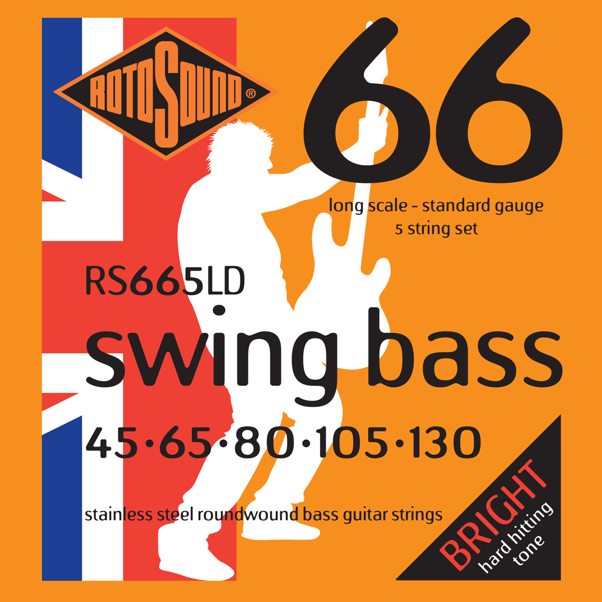 ROTOSOUND RS665LD - struny do gitary basowej