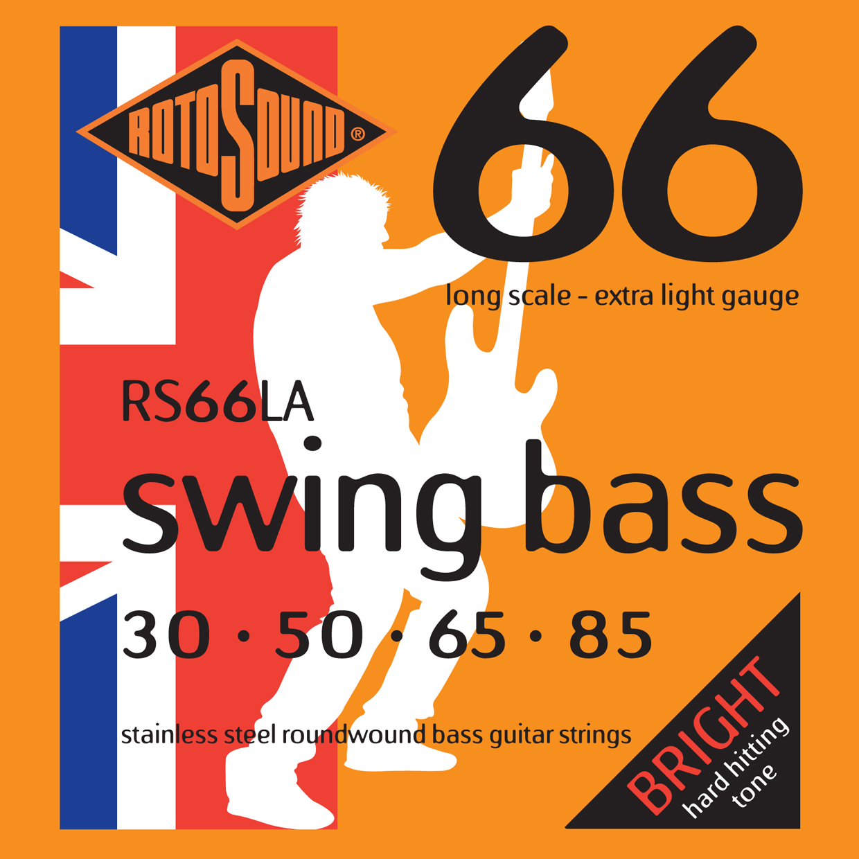 ROTOSOUND RS66LA - struny do gitary basowej