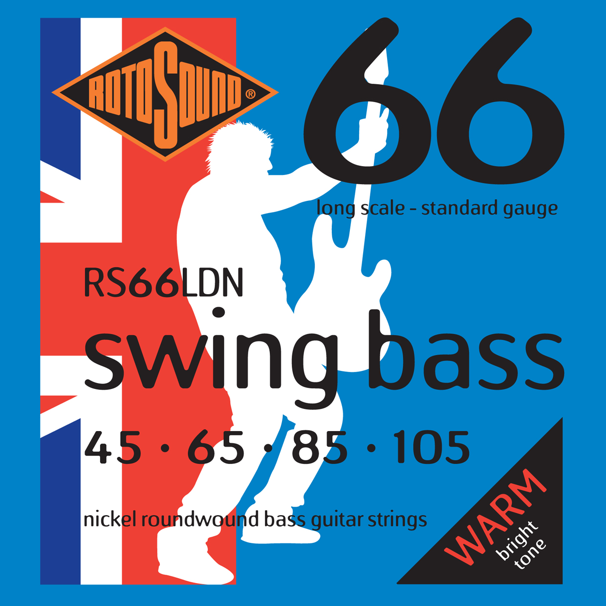 ROTOSOUND RS66LDN - struny do gitary basowej