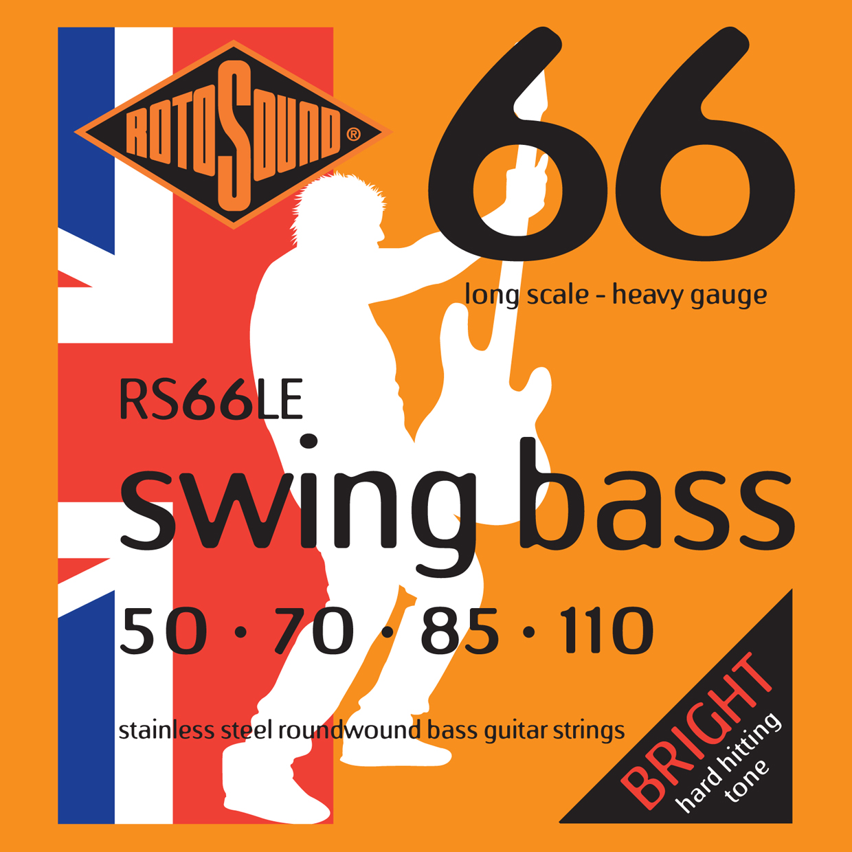 ROTOSOUND RS66LE - struny do gitary basowej