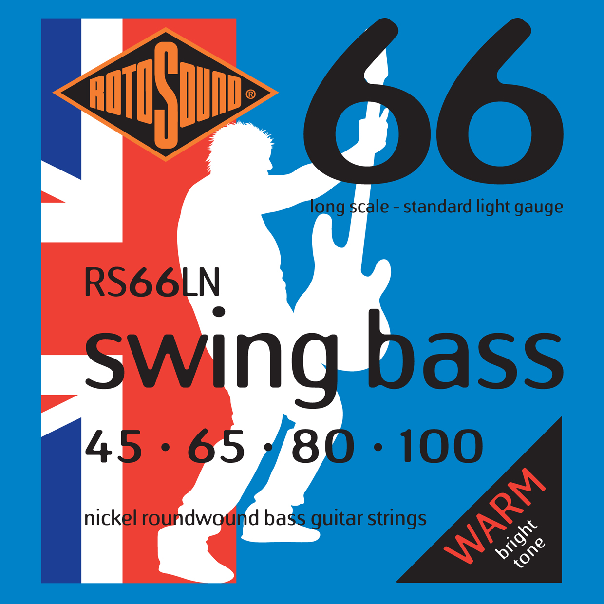 ROTOSOUND RS66LN - struny do gitary basowej