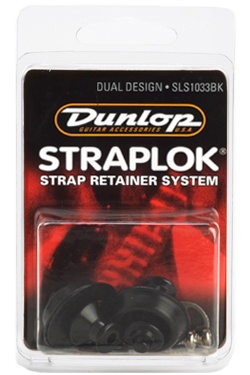 DUNLOP SLS1033BK - akcesoria gitarowe zaczepy do paska