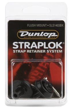 DUNLOP SLS1403BK - akcesoria gitarowe zaczepy do paska