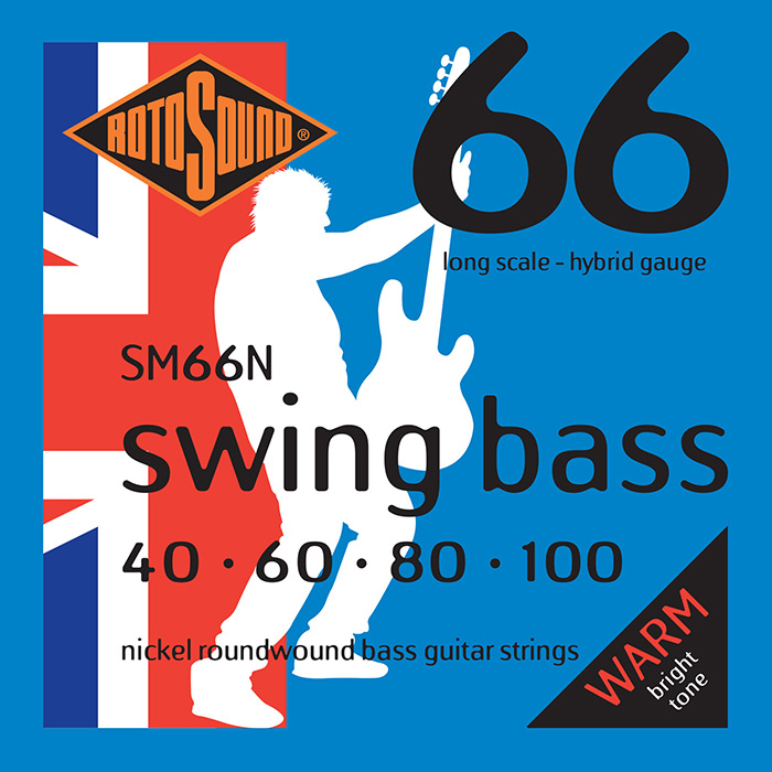 ROTOSOUND SM66N - struny do gitary basowej