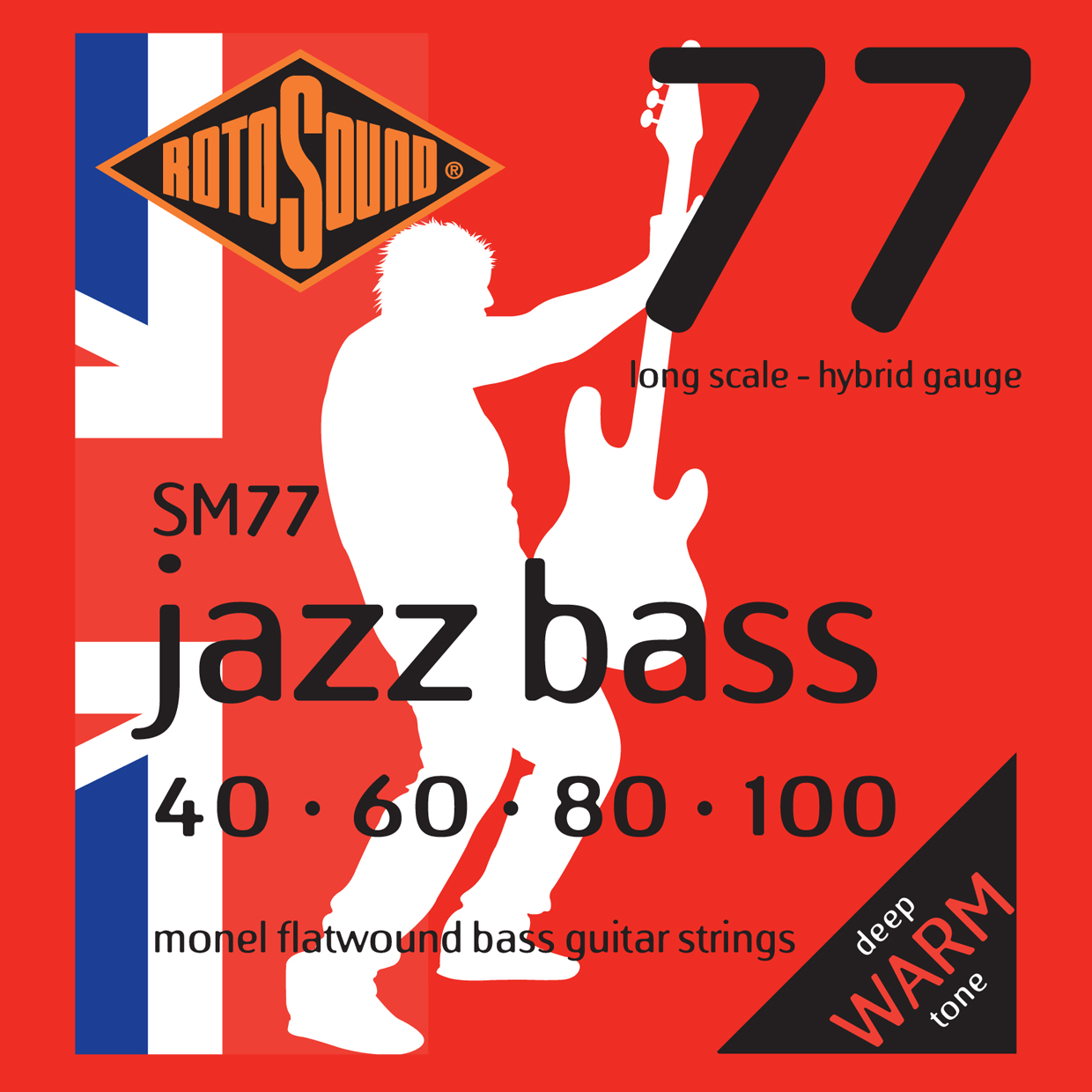 ROTOSOUND SM77 - struny do gitary basowej